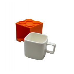 Cube Mug Mini (Orange)