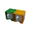 MINI-DOUBLE-YELLOWGREEN