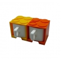 MINI-DOUBLE-ORANGEYELLOW