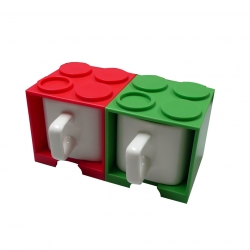 MINI-DOUBLE-REDGREEN MINI-DOUBLE-REDGREEN