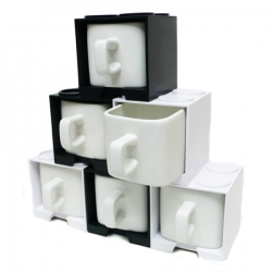 Cube Mug - Black And White Series Cube Mug - Black And White Series