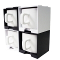Cube Mug - Black and White Series